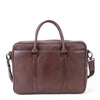 George Soft Leather Brief Bag