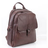 Toby Soft Leather Laptop Backpack