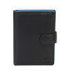 Kay Medium RFID Leather Credit Card Wallet - Black , Zoomlite - 2