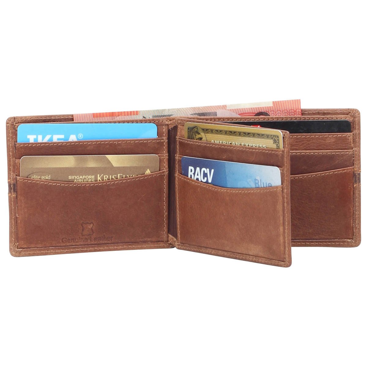 Parker Vintage Leather RFID Blocking Card Wallet