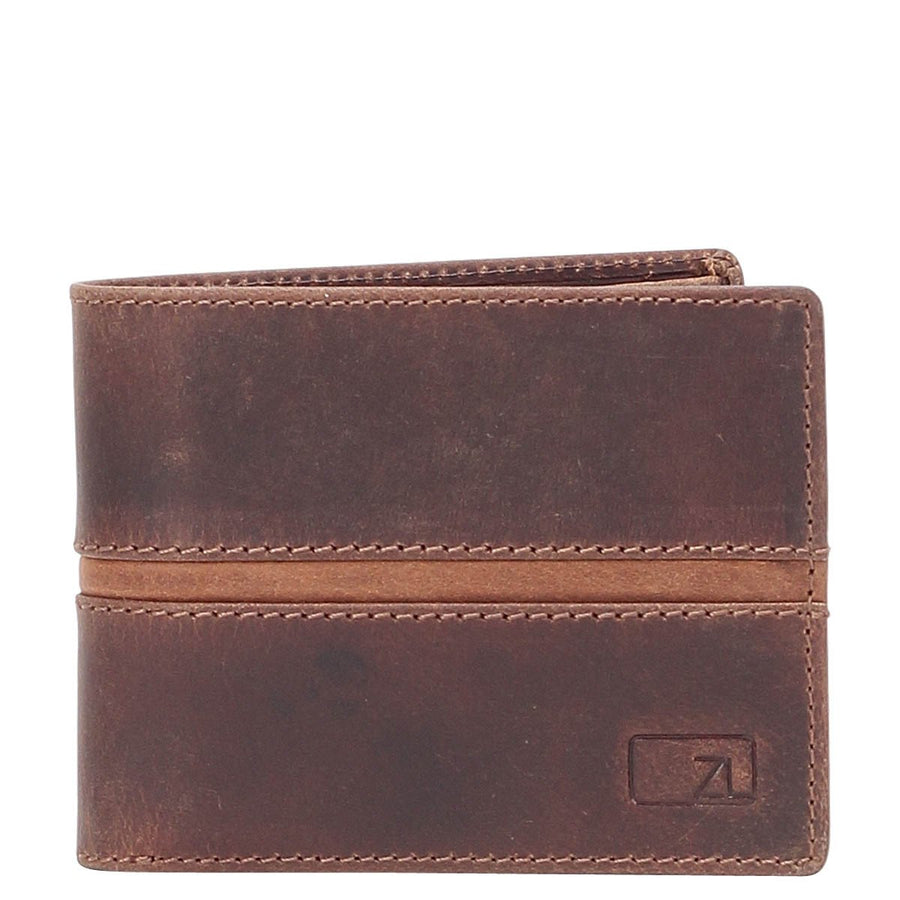 Parker Vintage Leather RFID Blocking Coin Wallet