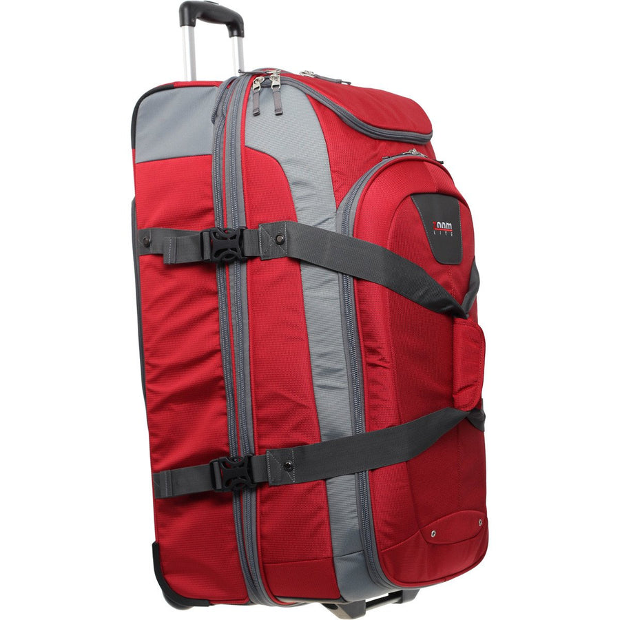 Tarmac Drop-Bottom Wheel Duffel - Large - Red , Zoomlite - 1