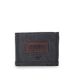 Kakadu Canvas Wallet- Leather Trimmed